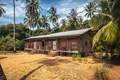 BORNEO / SARAWAK / MALAYSIA / JUNE 2014: Isolated house in the m - PhotoDune Item for Sale