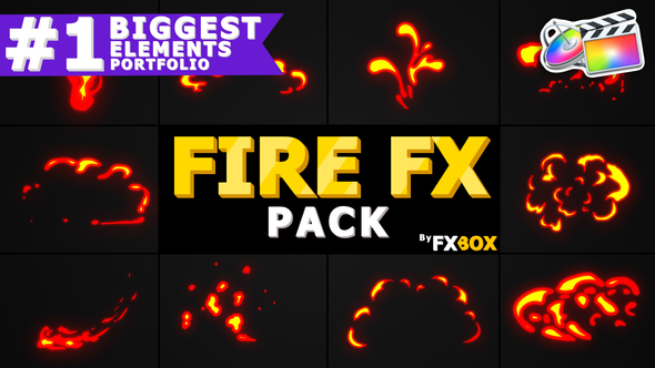 Flash FX Flame Elements | FCPX