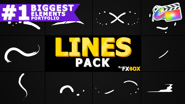 Flash FX Shape Lines | FCPX alt