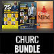 3 In 1 Multipurpose Church Template Bundle - GraphicRiver Item for Sale