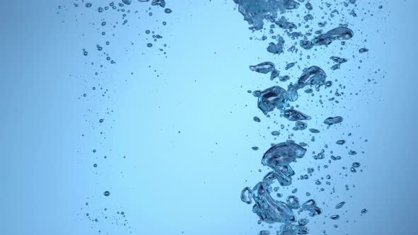 Underwater bubbles in slow motion; shot on Phantom Flex 4K at 1000 fps alt