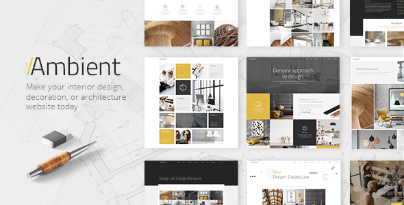 Ambient – Modern Interior Design and Decoration Theme