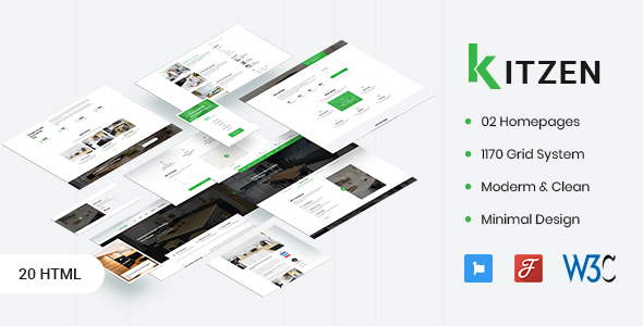 Kitzen | Modern Kitchen HTML Template