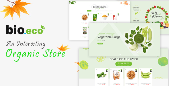 BioEco - An Interesting Organic Store Prestashop Themes