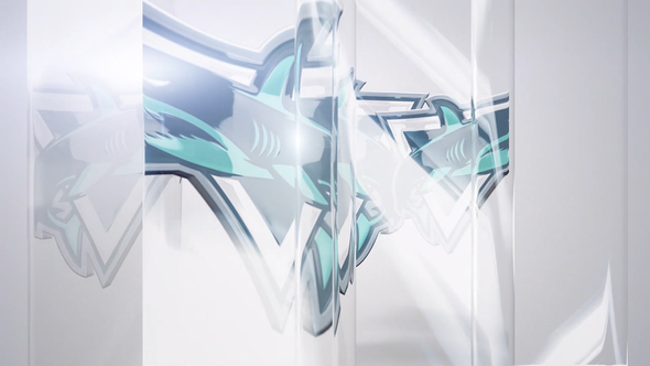 Glass Logo Elegant Reveal alt