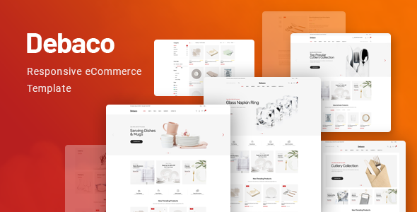 Debaco - Kitchen Appliances Store HTML Template