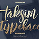 Taksim Brush Font - GraphicRiver Item for Sale