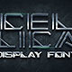 Cellica - Display Font - GraphicRiver Item for Sale