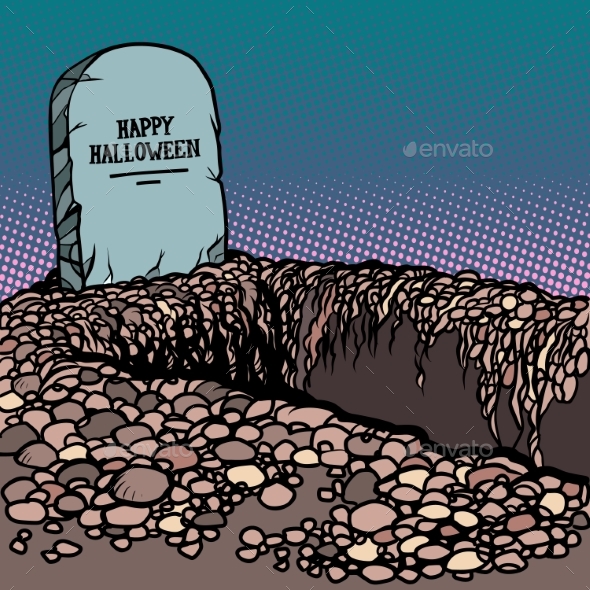 Happy Halloween Grave
