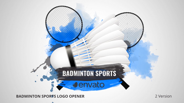 Badminton Sports Logo Opener