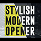 Stylish Modern Opener - VideoHive Item for Sale