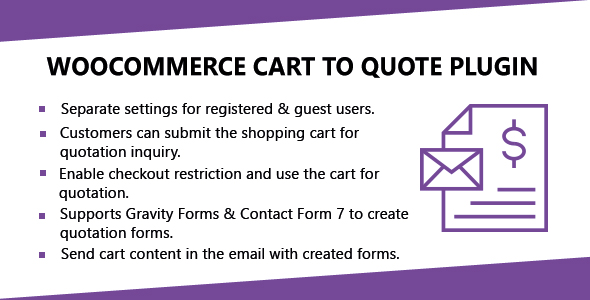 preview - รถเข็น WooCommerce เพื่อเสนอราคาปลั๊กอิน สร้างเว็บไซต์, ปลั๊กอิน เว็บขายของ, ปลั๊กอิน ร้านค้า, ปลั๊กอิน wordpress, ปลั๊กอิน woocommerce, ทำเว็บไซต์, ซื้อปลั๊กอิน, ซื้อ plugin wordpress, wp plugins, wp plug-in, wp, wordpress plugin, wordpress, woocommerce plugin, woocommerce, send email, restrict checkout, quote, quotation, product inquiry, plugin ดีๆ, limit, leave cart, hide price, Enquiry, codecanyon, catalog, cart to quote, cart email, cart, abandoned cart