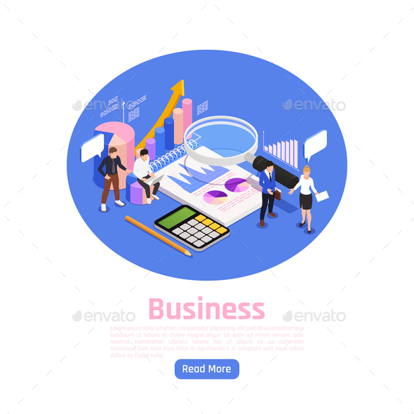Business Management Page Design