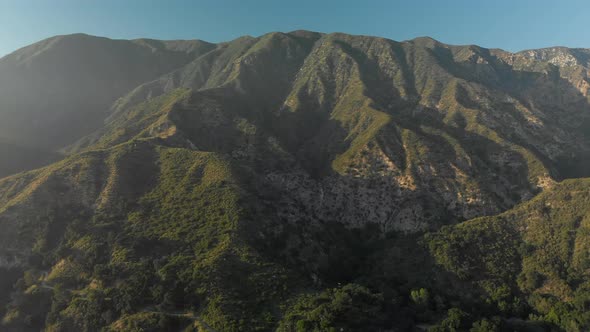 Aerial Establishing Shot of Echo Mountain