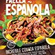 Paella - Spanish Food Flyer - Set of 3 Templates - GraphicRiver Item for Sale