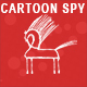 Cartoon Funny Spy