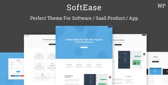 SoftEase - Multipurpose Software / SaaS Product WordPress Theme