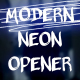 Neon Opener - VideoHive Item for Sale