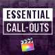 Essential Call-Outs Library | Final Cut - VideoHive Item for Sale
