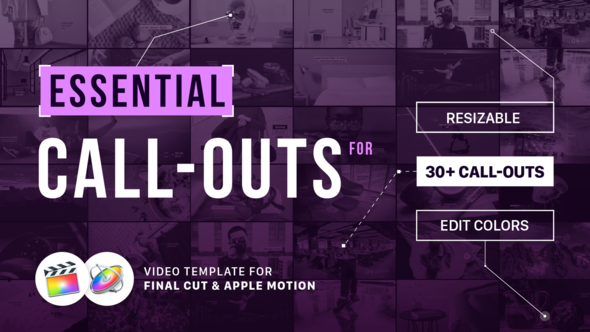 Essential Call-Outs Library | Final Cut alt