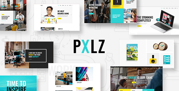 Pxlz – Creative Design Agency Theme