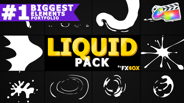 Liquid Motion Elements And Transitions | FCPX alt