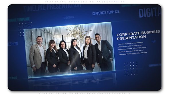 Corporate Business 3d Presentation