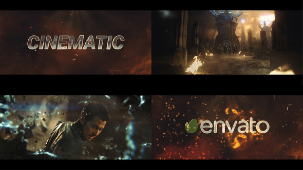 Cinematic Action Text Intro