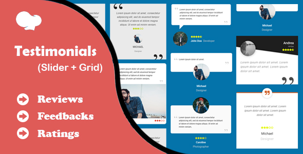 Testimonials Slider and Grid for WPBakery Page Builder