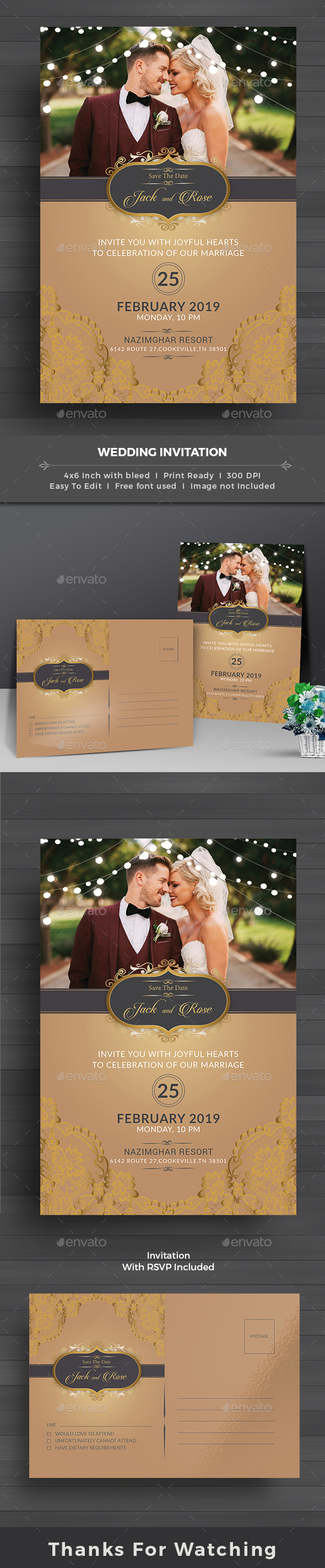 Wedding Invitation Templates From Graphicriver