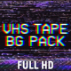 VHS Tape Noise Background Pack - VideoHive Item for Sale