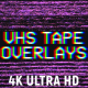 VHS Tape Noise Overlay Pack 4K - VideoHive Item for Sale