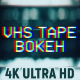 VHS Tape Noise Bokeh Pack 4K - VideoHive Item for Sale