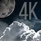 Moon and Clouds Painting - VideoHive Item for Sale