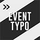 Event Typography - VideoHive Item for Sale