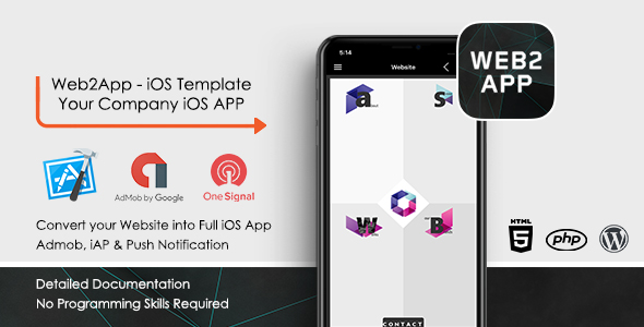 Aplikacja Web2App na iOS - Konwertuj swoją witrynę do aplikacji mobilnej