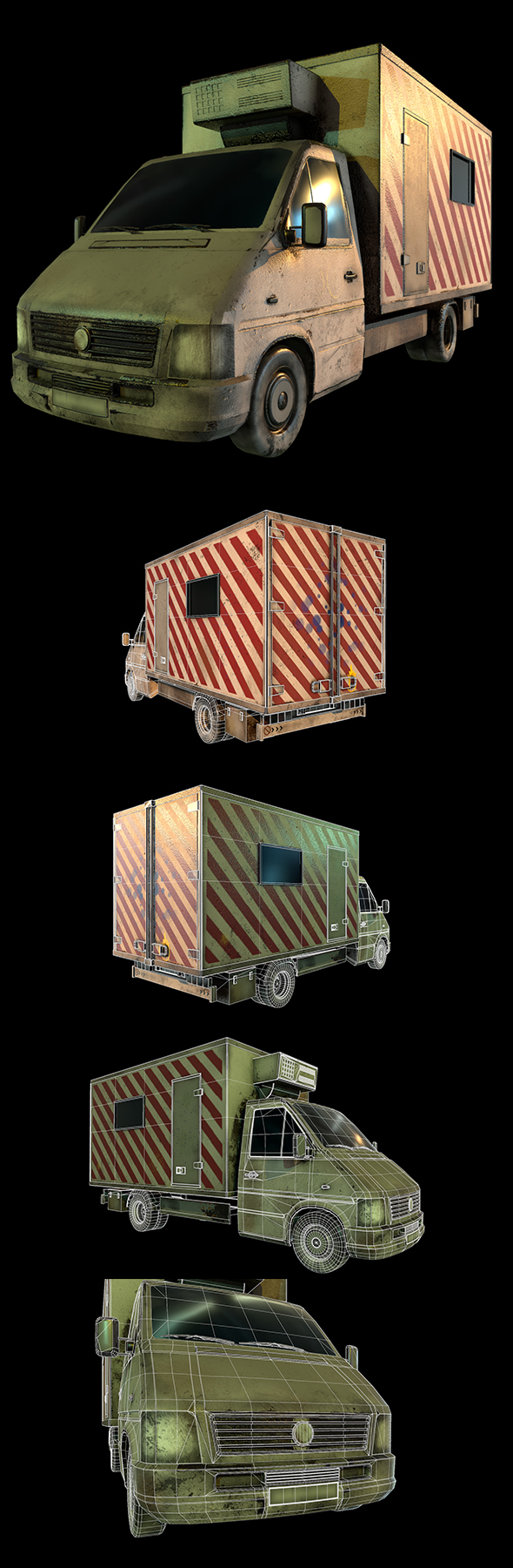 PBR Cargo Truck