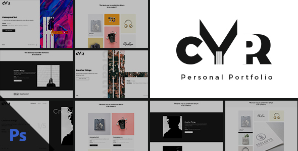 Cypr - Personal Portfolio PSD Template