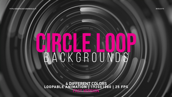 Circle Loop Backgrounds