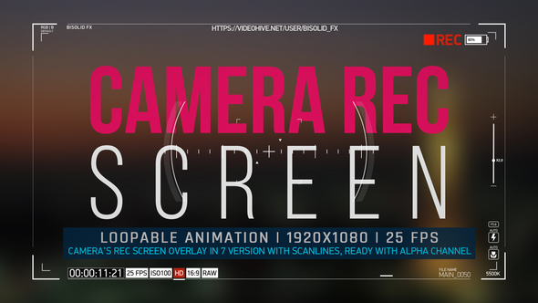 Camera Rec Screen