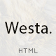 Westa - Personal Blog Template - ThemeForest Item for Sale