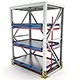 Heavy-duty rack - 3DOcean Item for Sale