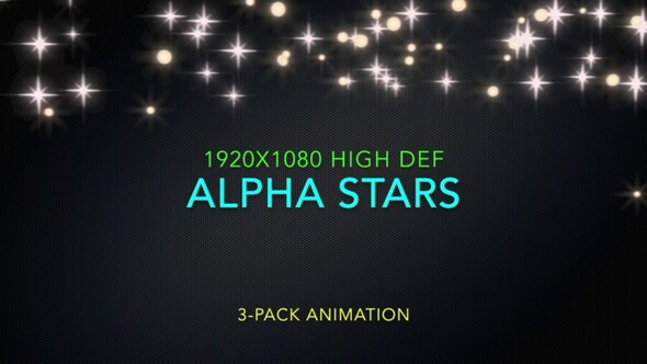 Alpha Stars Overlay ( 3-pack )