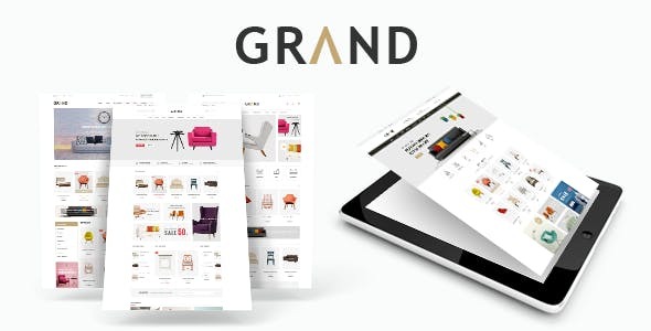 Grand - Responsive Furniture Magento Theme