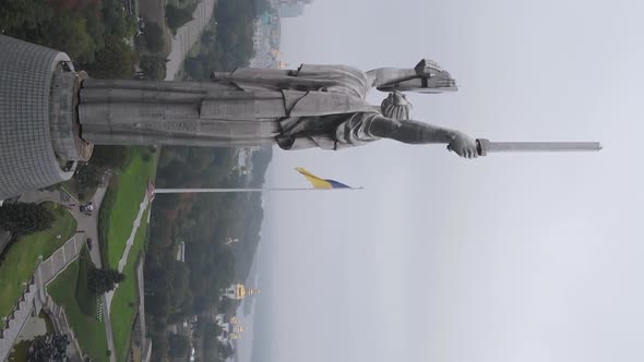 Motherland Monument in Kyiv Ukraine