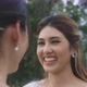 Asian Lesbian Married Couple Enjoying Romantic Moments Outside, Slow Motion. - VideoHive Item for Sale