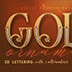 Golden Ornament- 3D Lettering - GraphicRiver Item for Sale