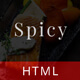 Spicy_Restaurant HTML Template - ThemeForest Item for Sale