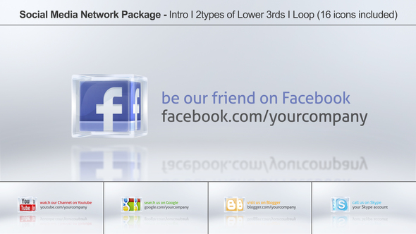 Social Media Network Package alt