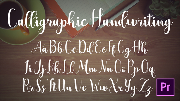 Calligraphic Animated Handwriting